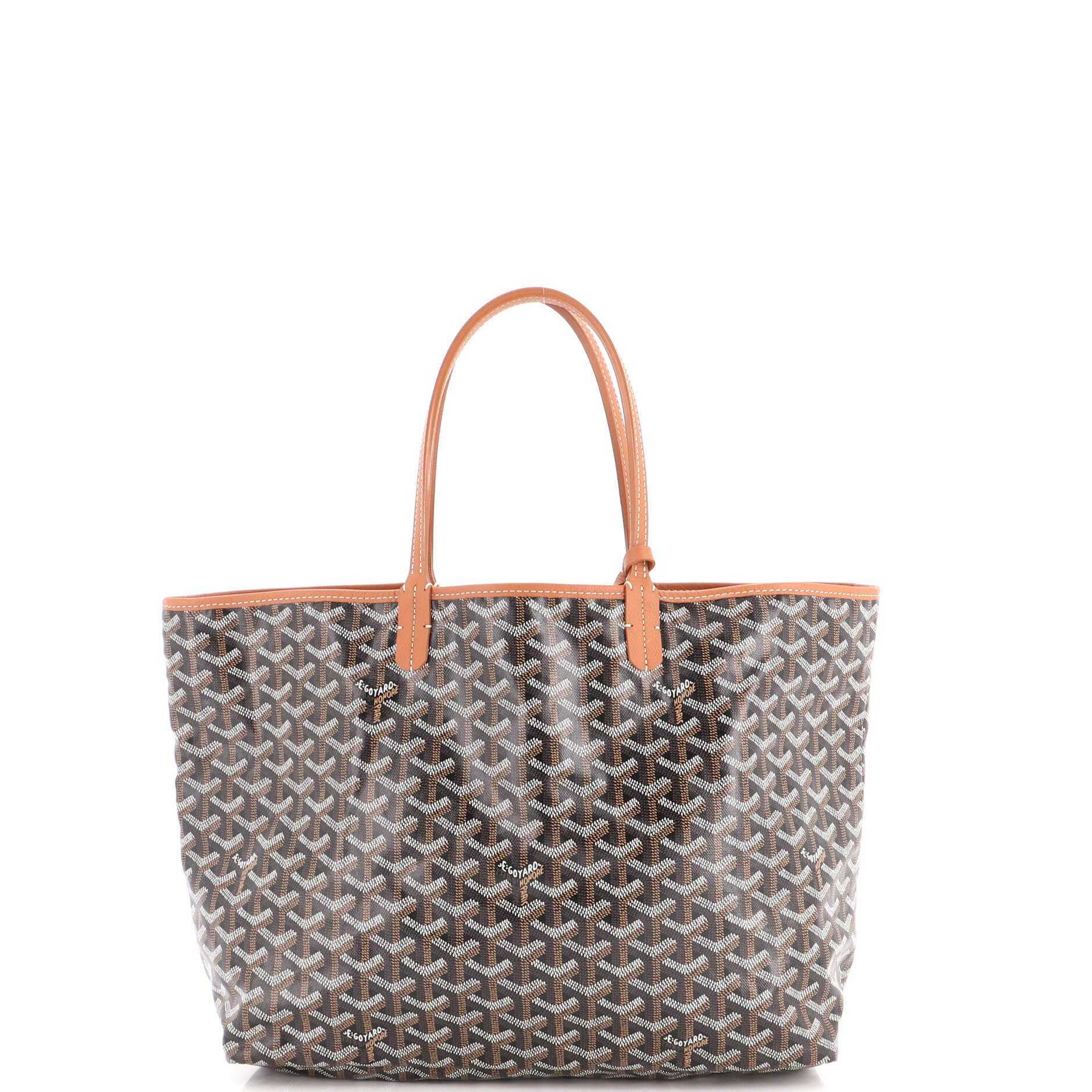 Saint Louis Tote Coated Canvas PM, Alternate, color, Brown