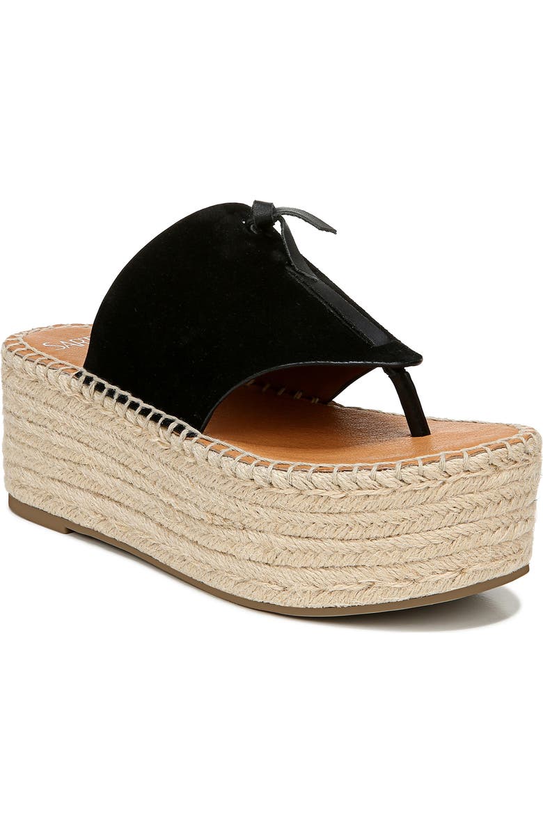 SARTO by Franco Sarto Malia Espradrille Wedge Slide Sandal, Main, color,