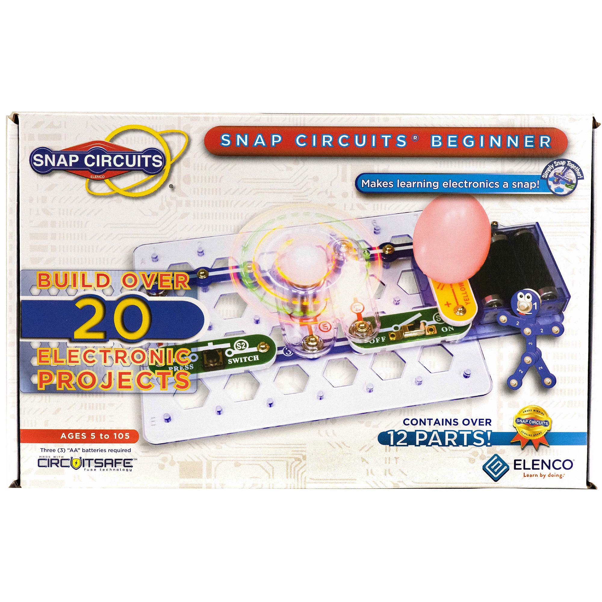 Snap Circuits Beginner Engineer STEM Kit in Multicolored 