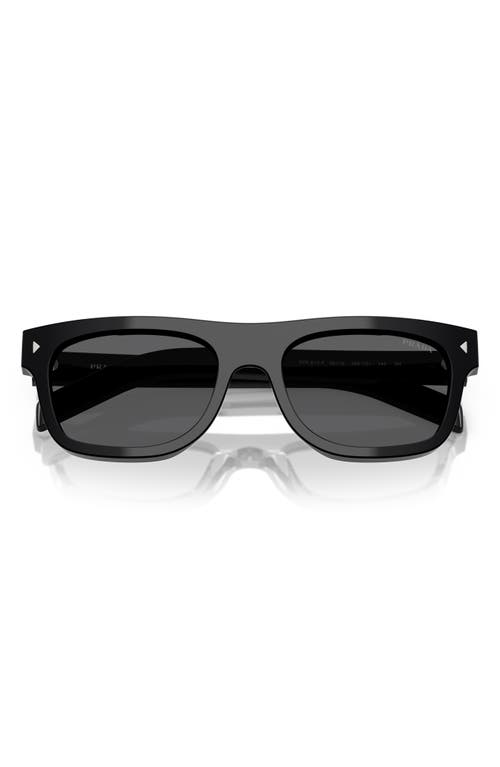 Prada Man Sunglass Pr A17s In Black