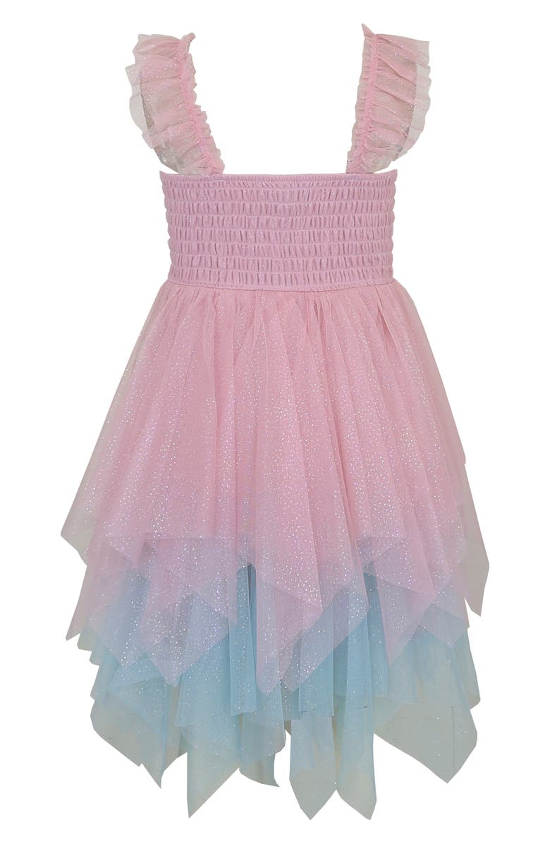 Zunie Kids' Ballerina Sequin Mesh Tutu Dress, Alternate, color, Pink Multi