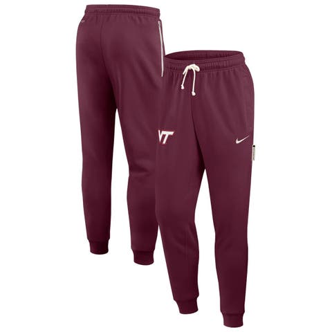 Men's Nike Maroon Virginia Tech Hokies 2025 Sideline Performance Taper Pants