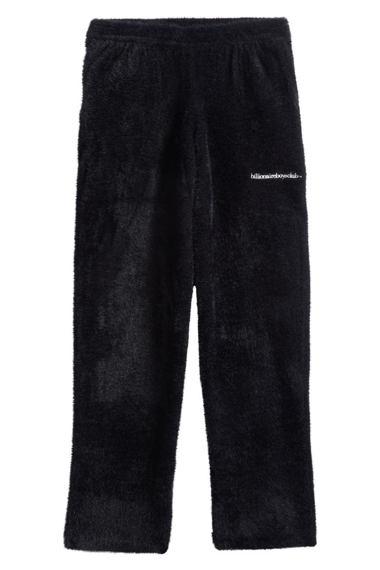 BB Fuzz Sweatpants, Alternate, color, BLACK