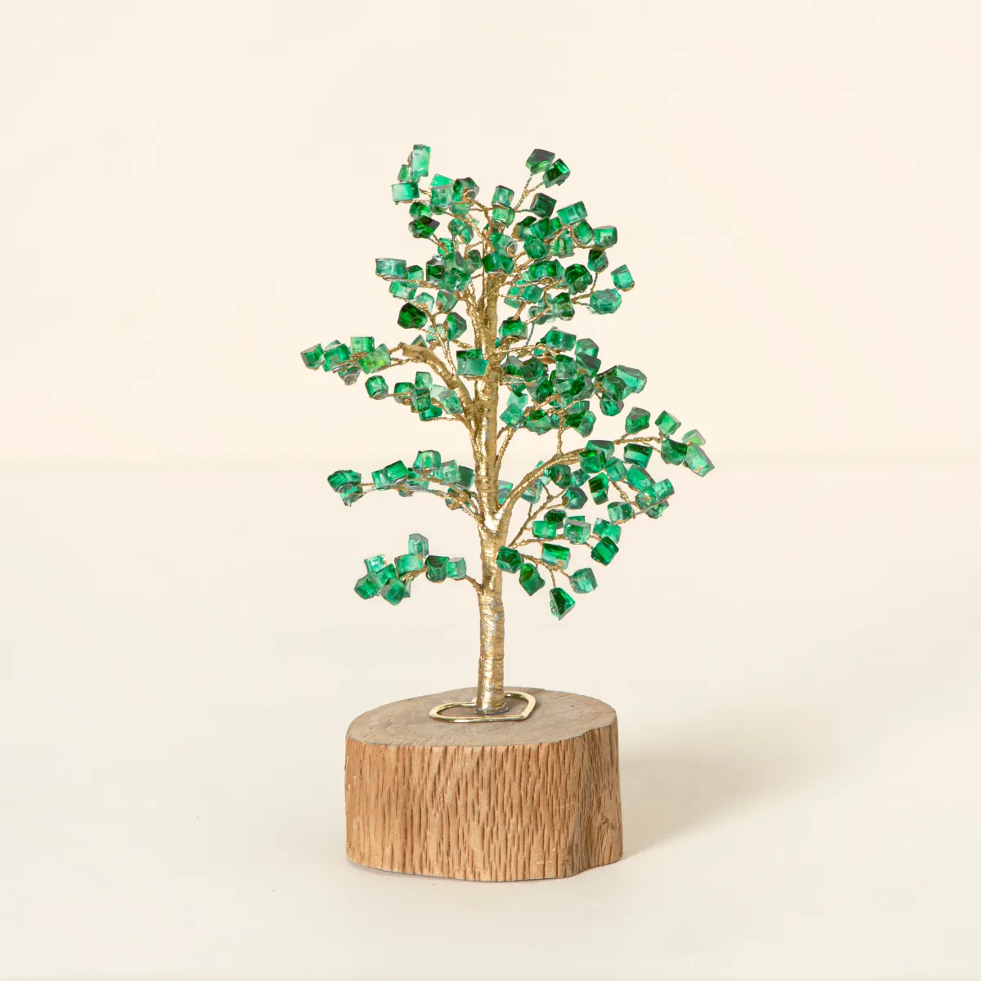 selected 25 Years - Green Garnet Glass