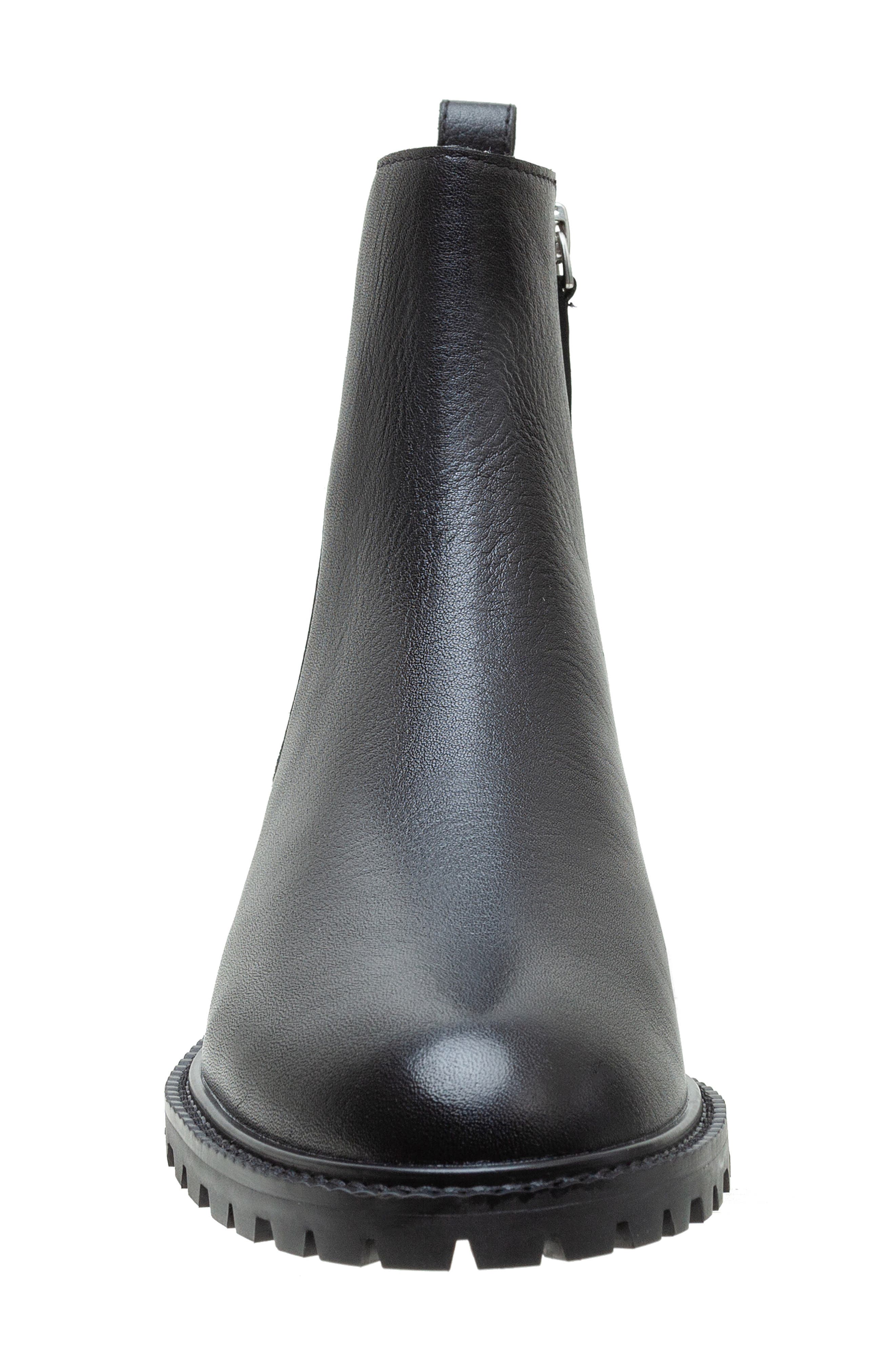 Tessa Lug Bootie, Alternate, color, BLACK