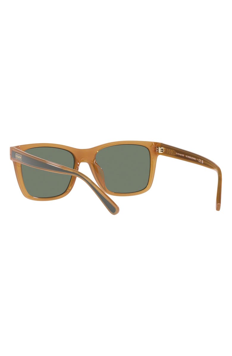 COACH 56mm Square Sunglasses, Alternate, color,