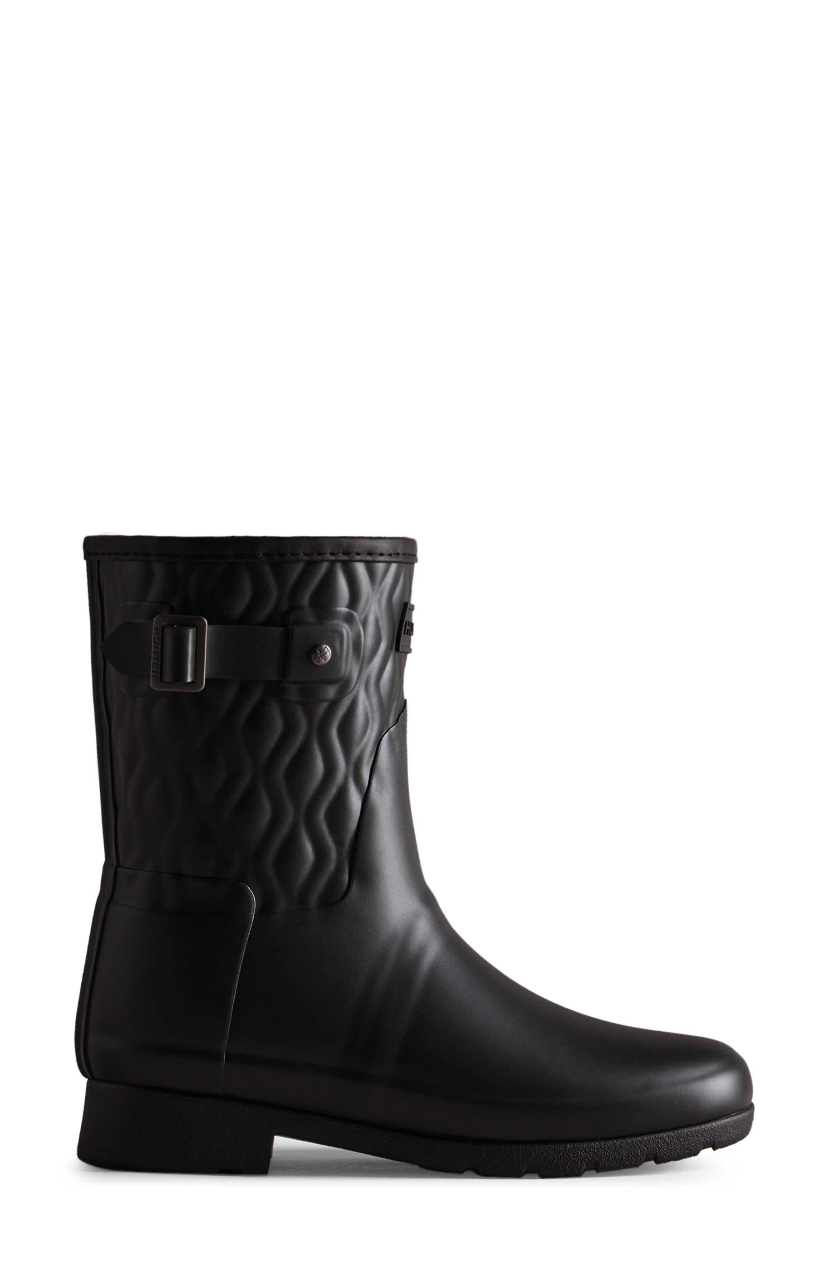 Hunter Refined Waterproof Rain Boot, Alternate, color, 