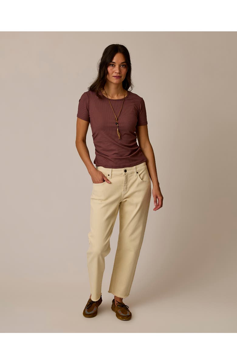 Carve Designs Austin Crop Jean, Main, color, Ecru