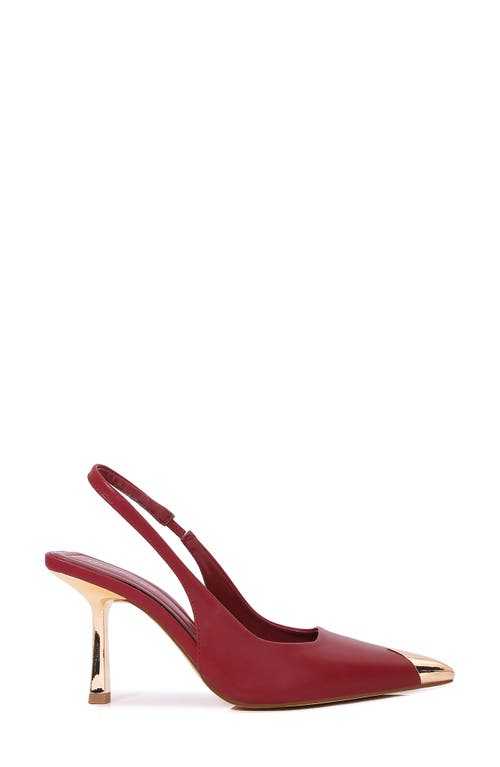 Berness Vega Slingback Pump In Red