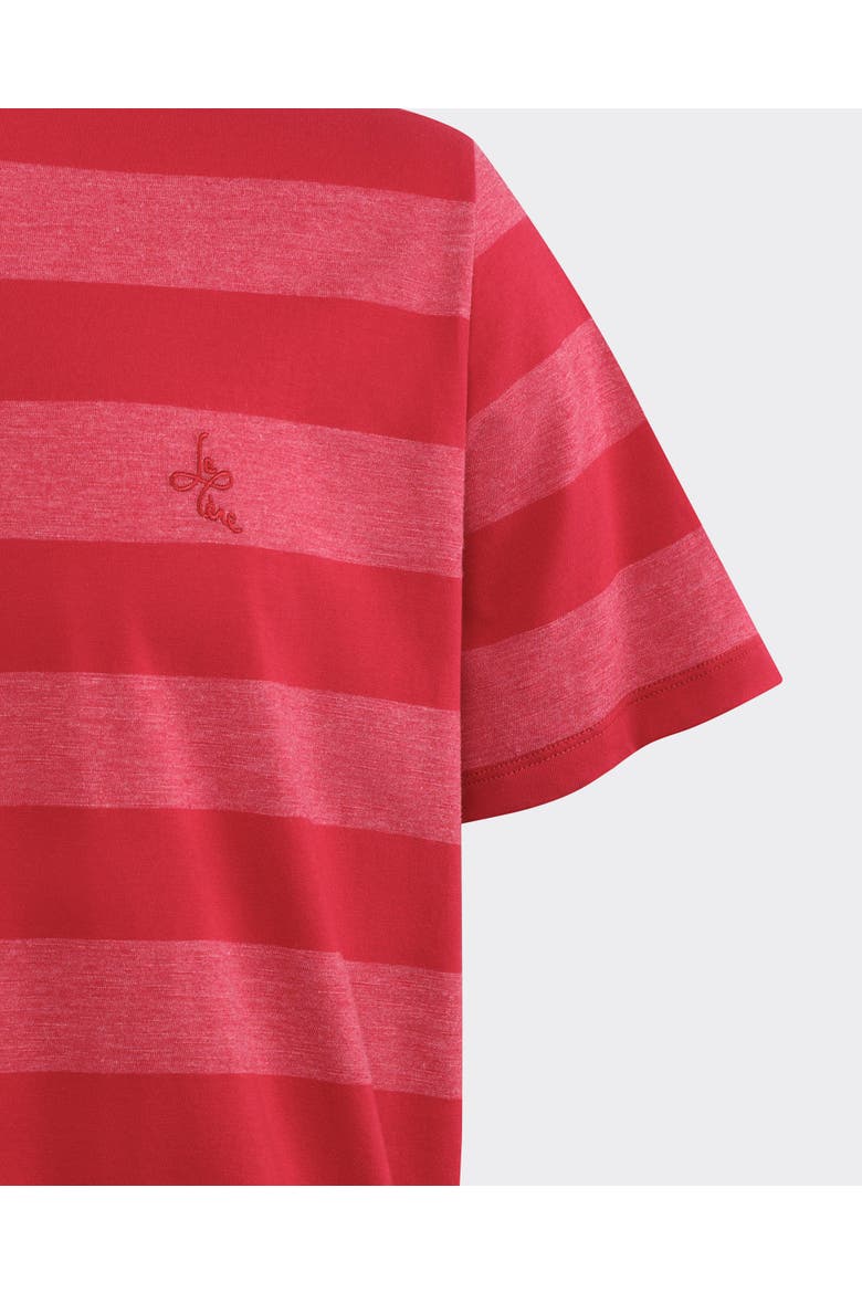 Kami Logo Tee Shirt, Alternate, color, Red Stripe