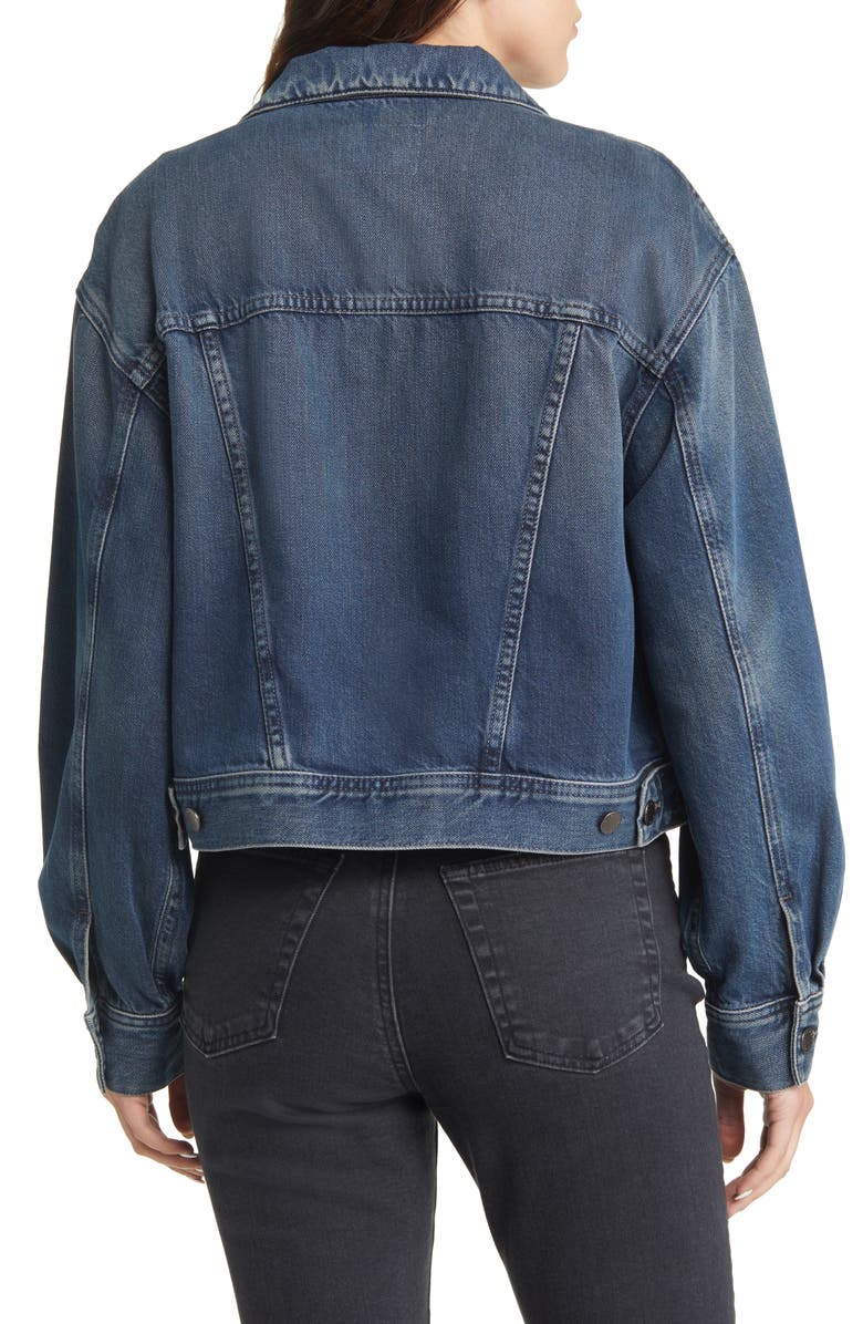 AG Mirah Denim Trucker Jacket, Alternate, color, King Street