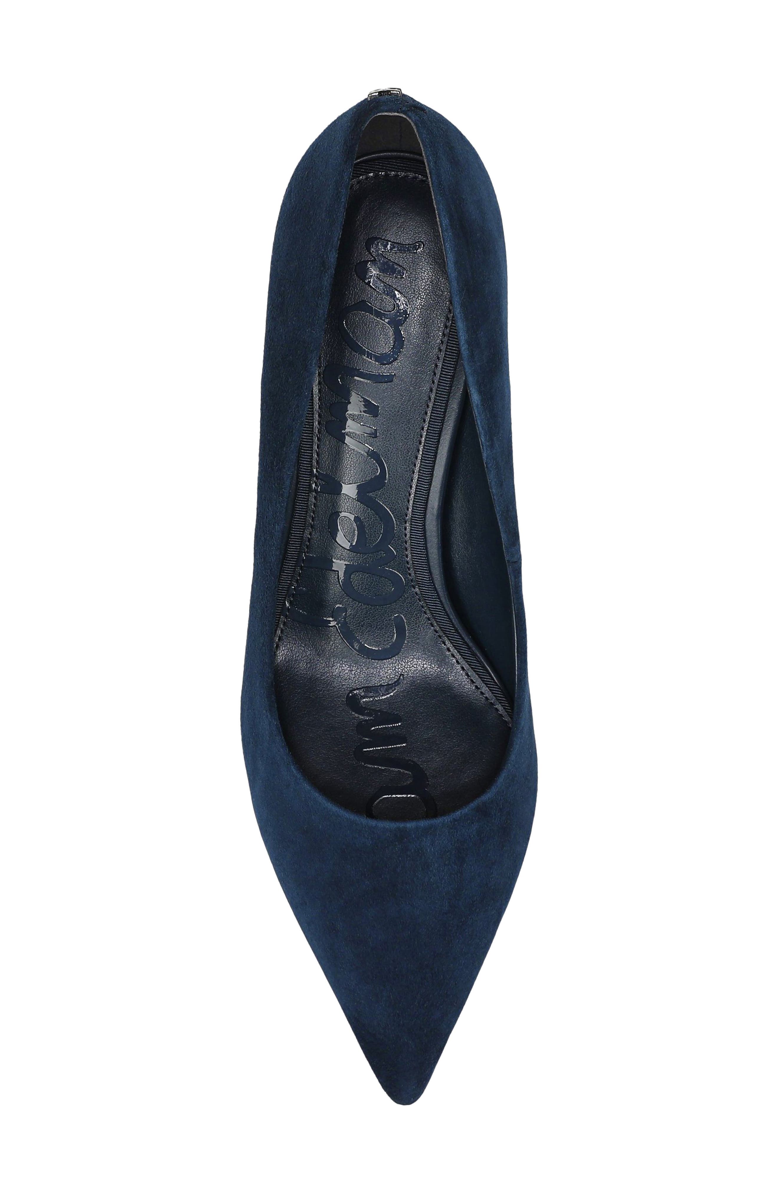 Vienna Pointed Toe Pump, Alternate, color, OASIS NAVY