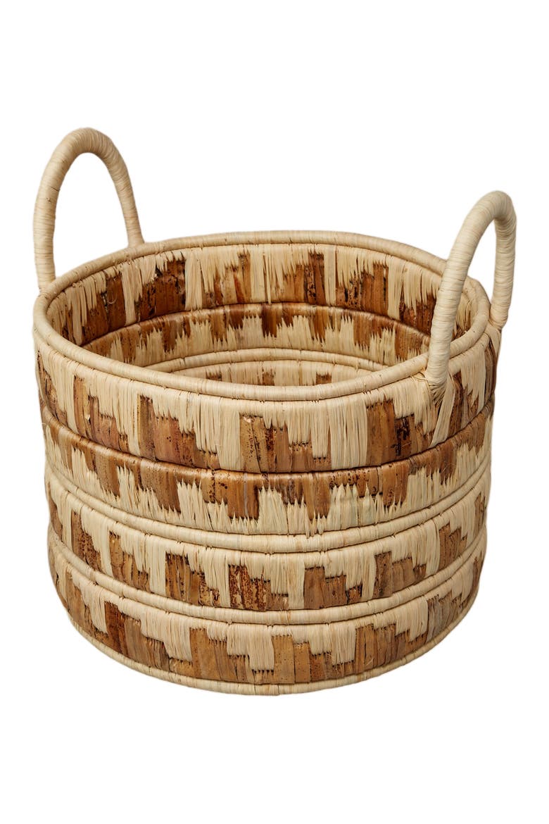 Kire Floor Basket in Natural, Main, color, Natural
