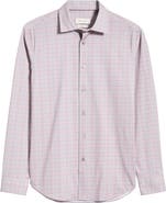 Bugatchi James OoohCotton® Check Button-Up Shirt