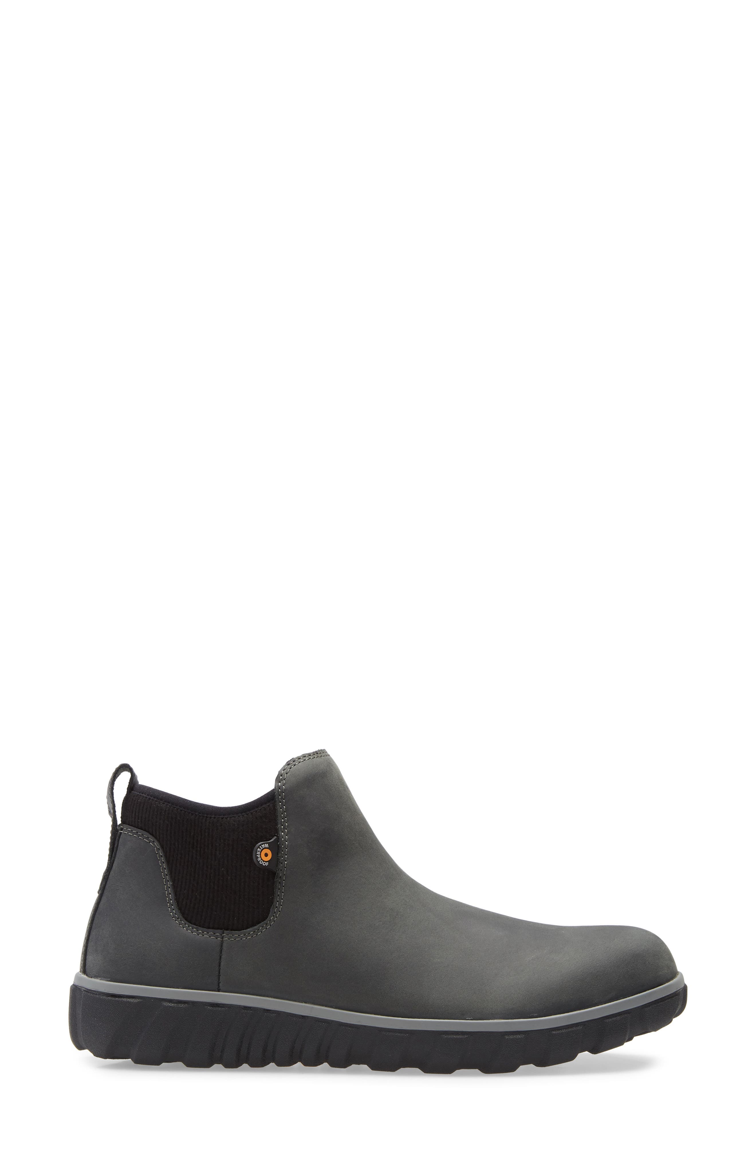 Classic Casual Waterproof Chelsea Boot, Alternate, color, DARK GRAY