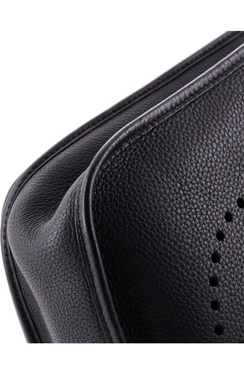 Pre-Owned Hermes Evelyne Bag Gen II Clemence PM, Alternate, color, Noir