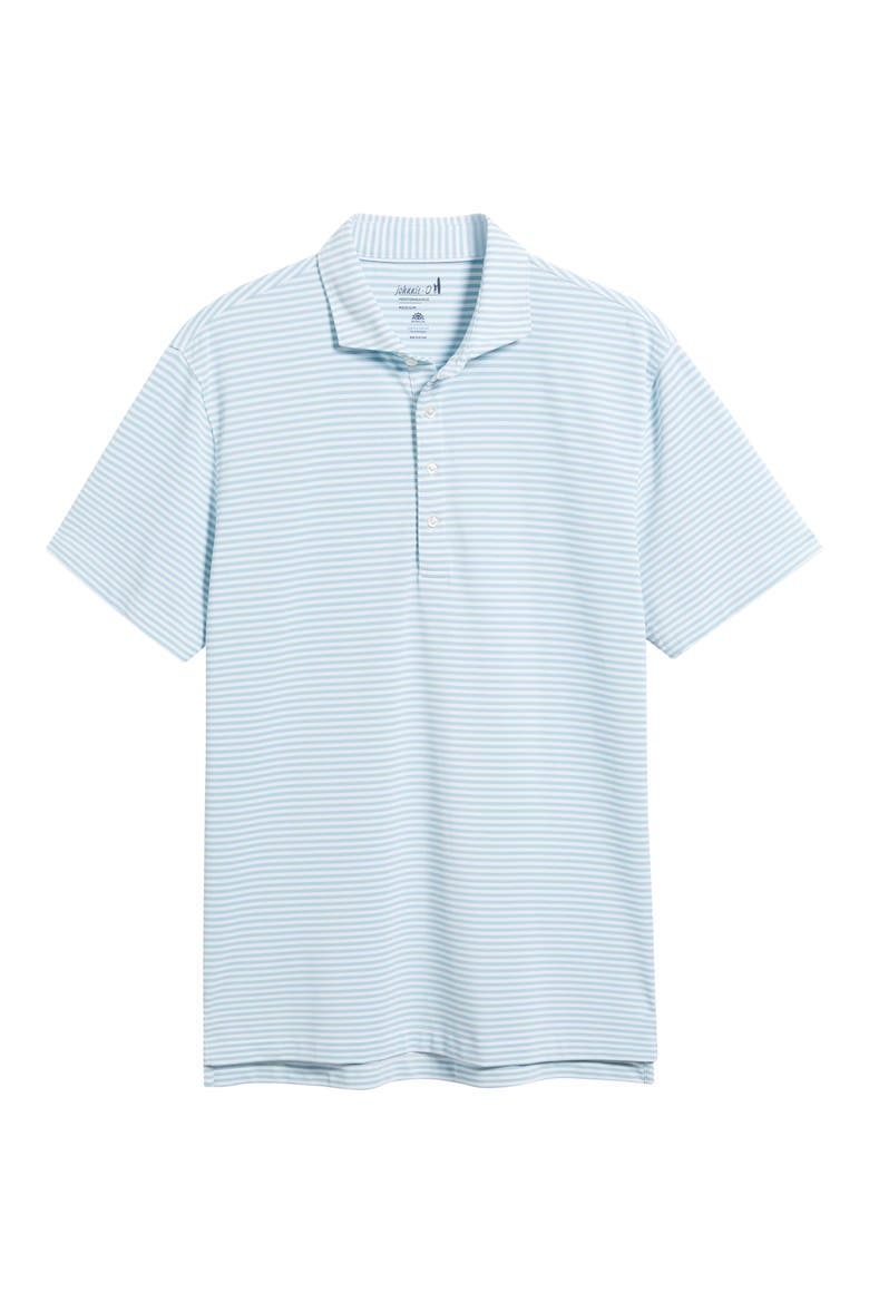 Stetsons Stripe Performance Jersey Polo, Alternate, color, HAZE