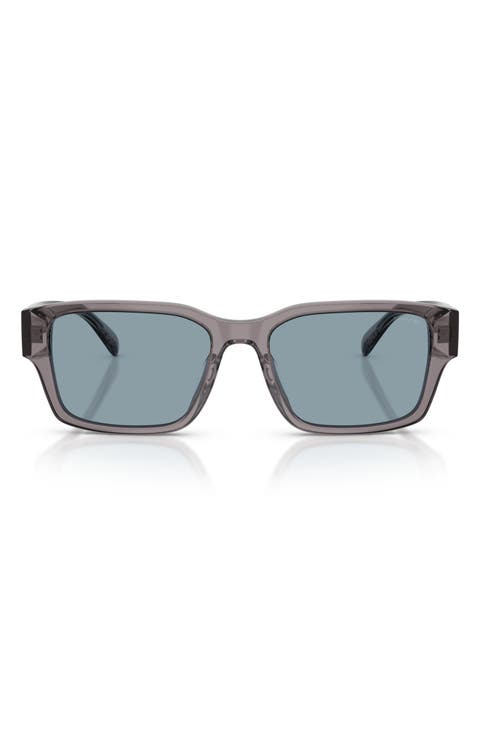 55mm Rectangular Sunglasses