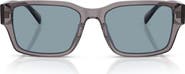 COACH 55mm Rectangular Sunglasses