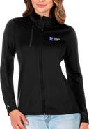 ANTIGUA Women's Antigua Black Tulsa Community College Generation Full-Zip Jacket