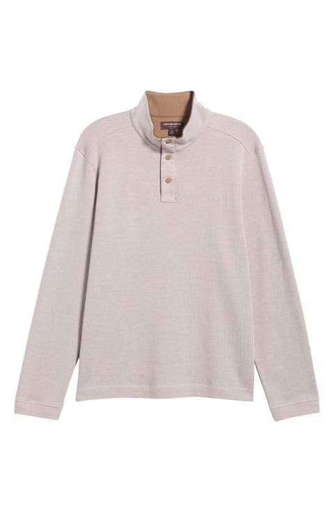 Westcott Cotton Quarter Snap Pullover