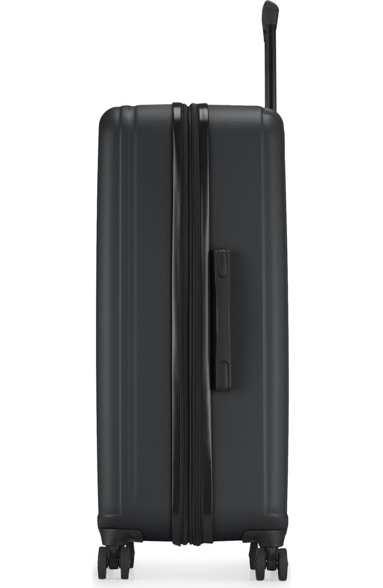 bugatti The Classic Hardside Check-In Large Luggage with Expansion, Alternate, color, Black