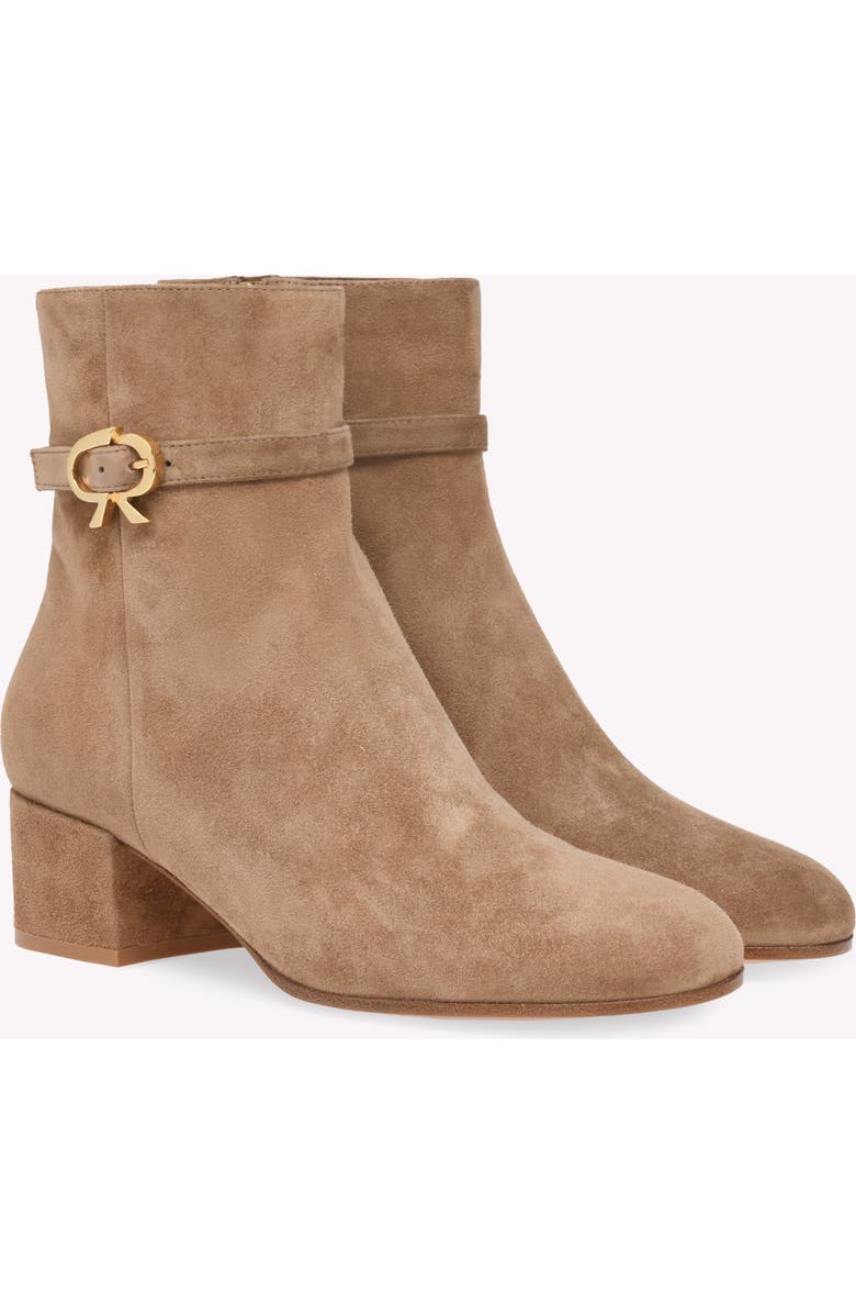 Gianvito Rossi Ribbon Bootie, Alternate, color,