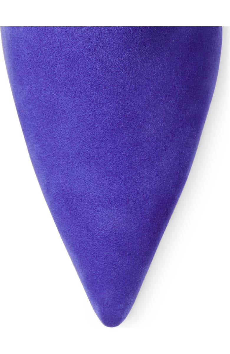 Stuart Weitzman Ultrastuart 100 Stretch Pointed Toe Over the Knee Boot, Alternate, color, Dusk