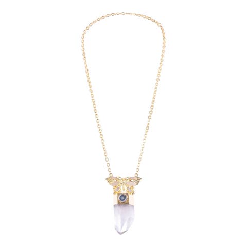 Monarch Quartz Necklace