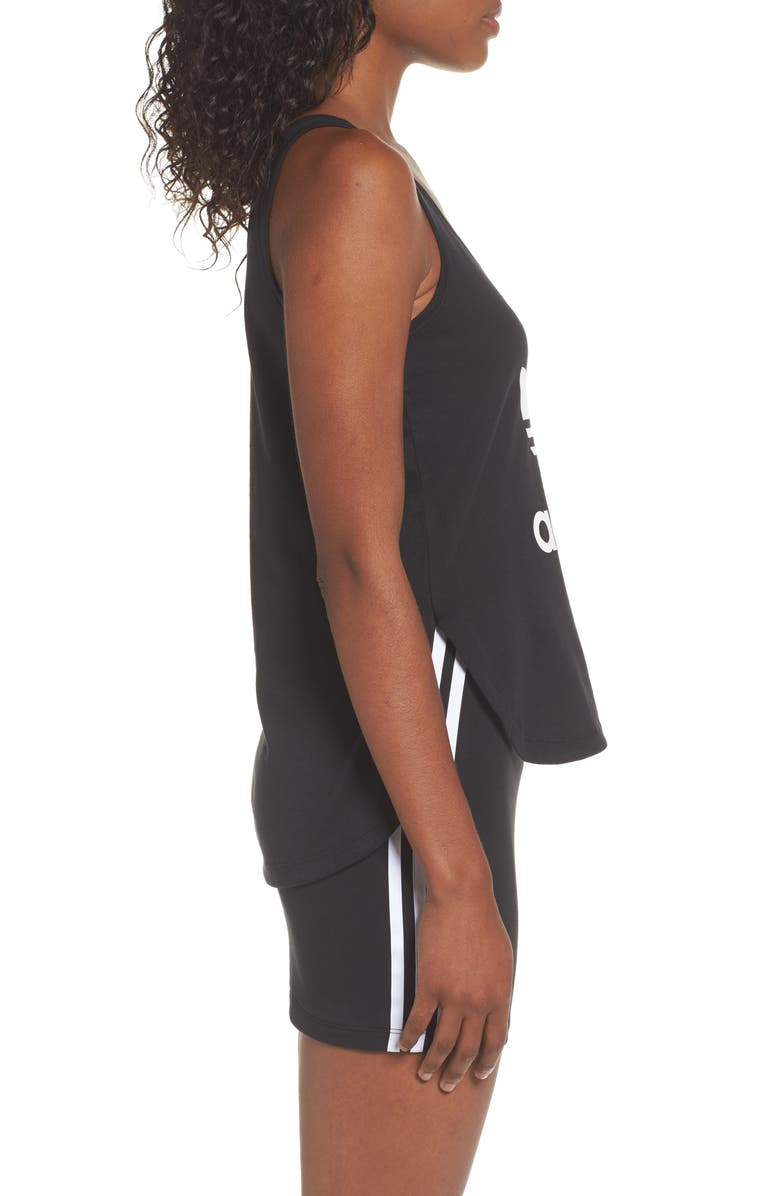 adidas Originals Loose Crop Tank, Alternate, color, 