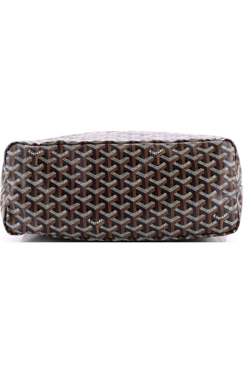 Pre-Owned Goyard Boheme Hobo Coated Canvas, Alternate, color, Brown