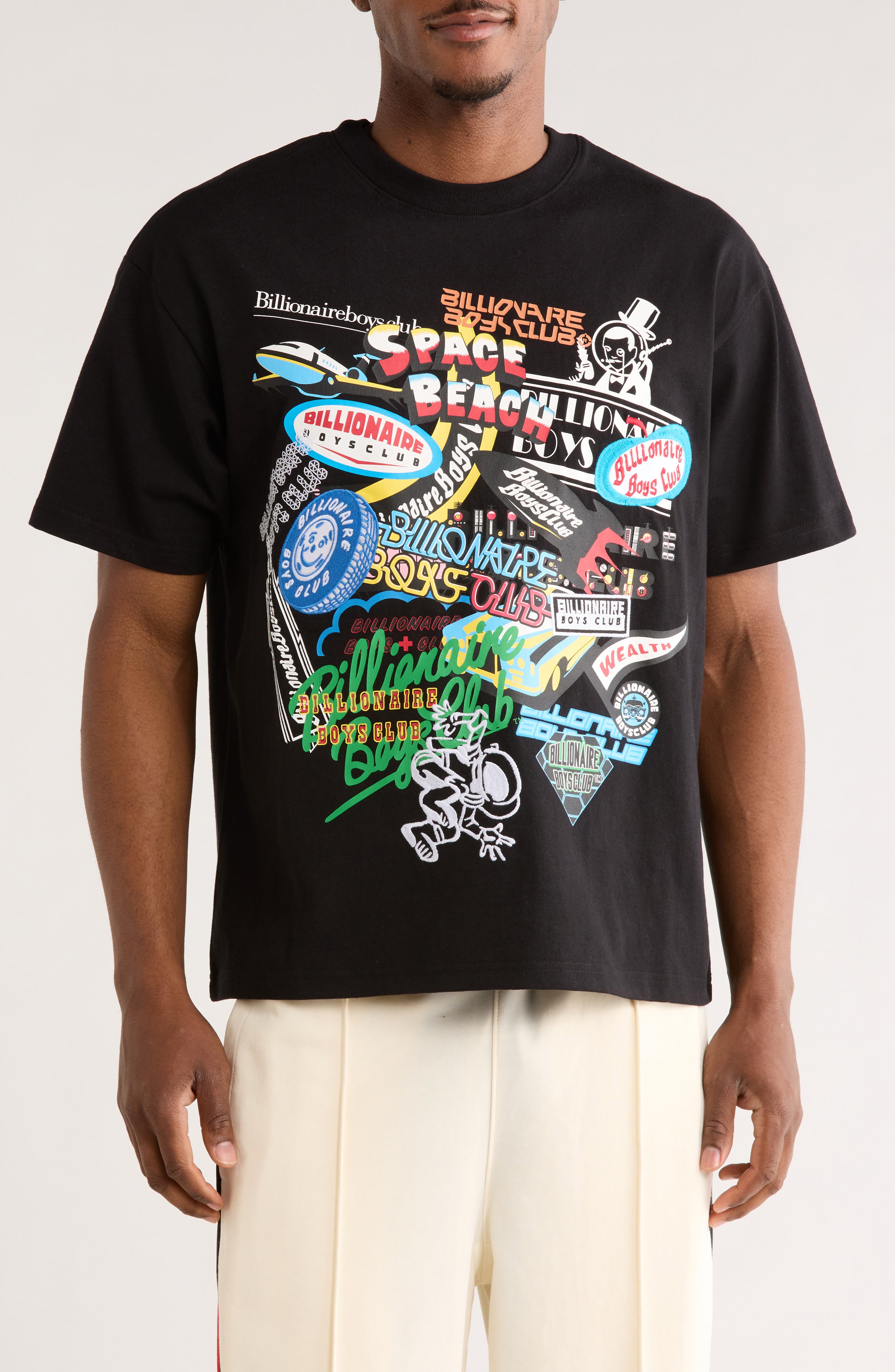 Billionaire Boys Club Space Beach Club Graphic T-Shirt
