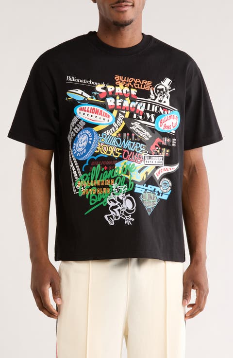Space Beach Club Graphic T-Shirt