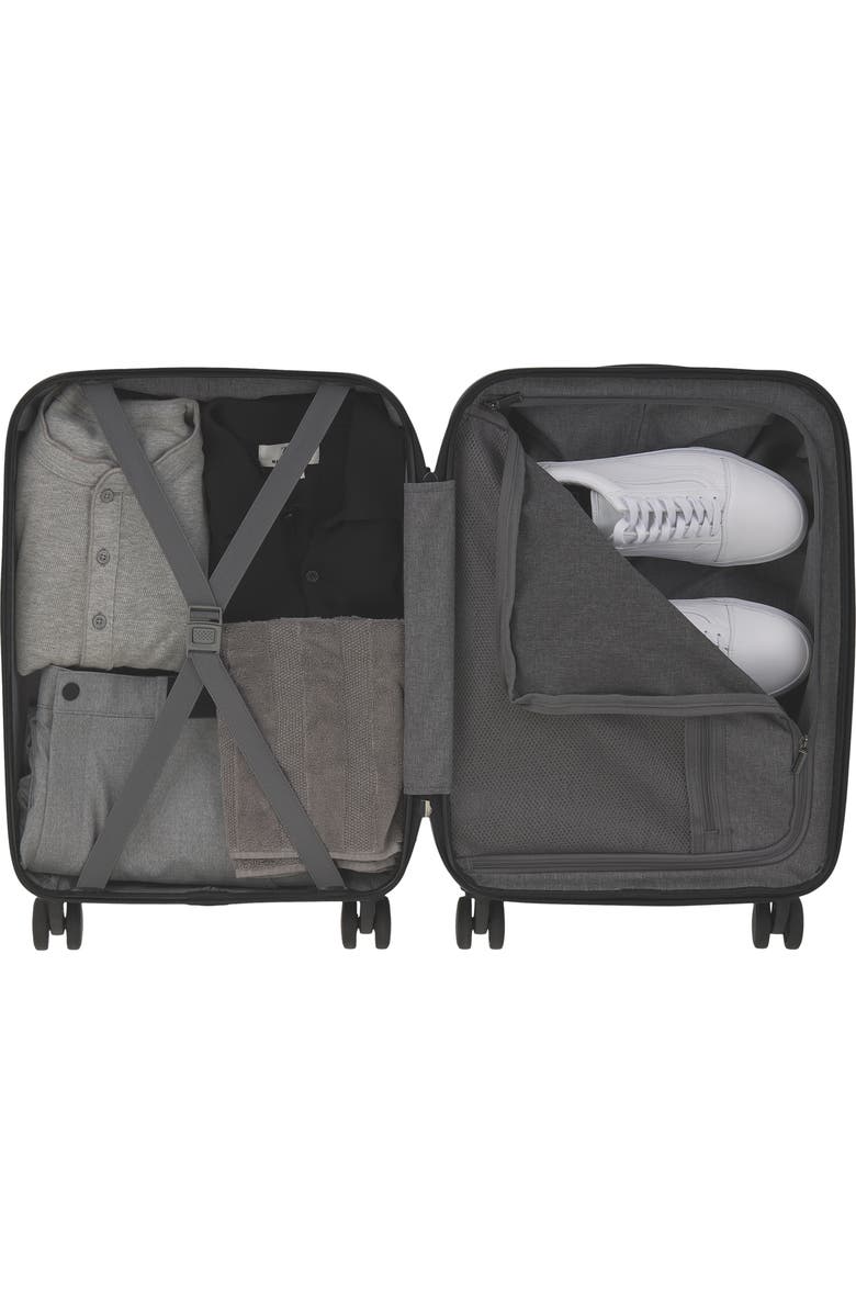 bugatti Paros Carry-On Luggage with Spinner Wheels, Alternate, color,