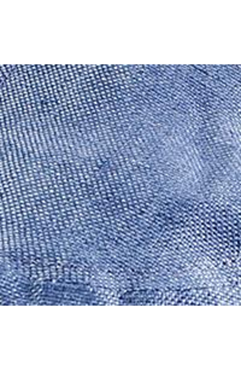 Wigens Men's Linen Pub Cap with Curved Peak, Alternate, color, Denim Blue