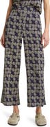 THE GREAT. The Dance Floral Wide Leg Crop Pants