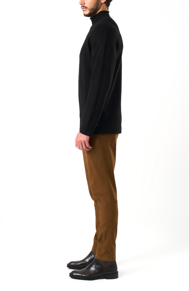 Velez Sika Knit Sweater Two-Tone, Alternate, color, Black