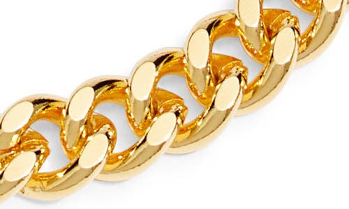Argento Vivo Curb Link Bracelet In Gold
