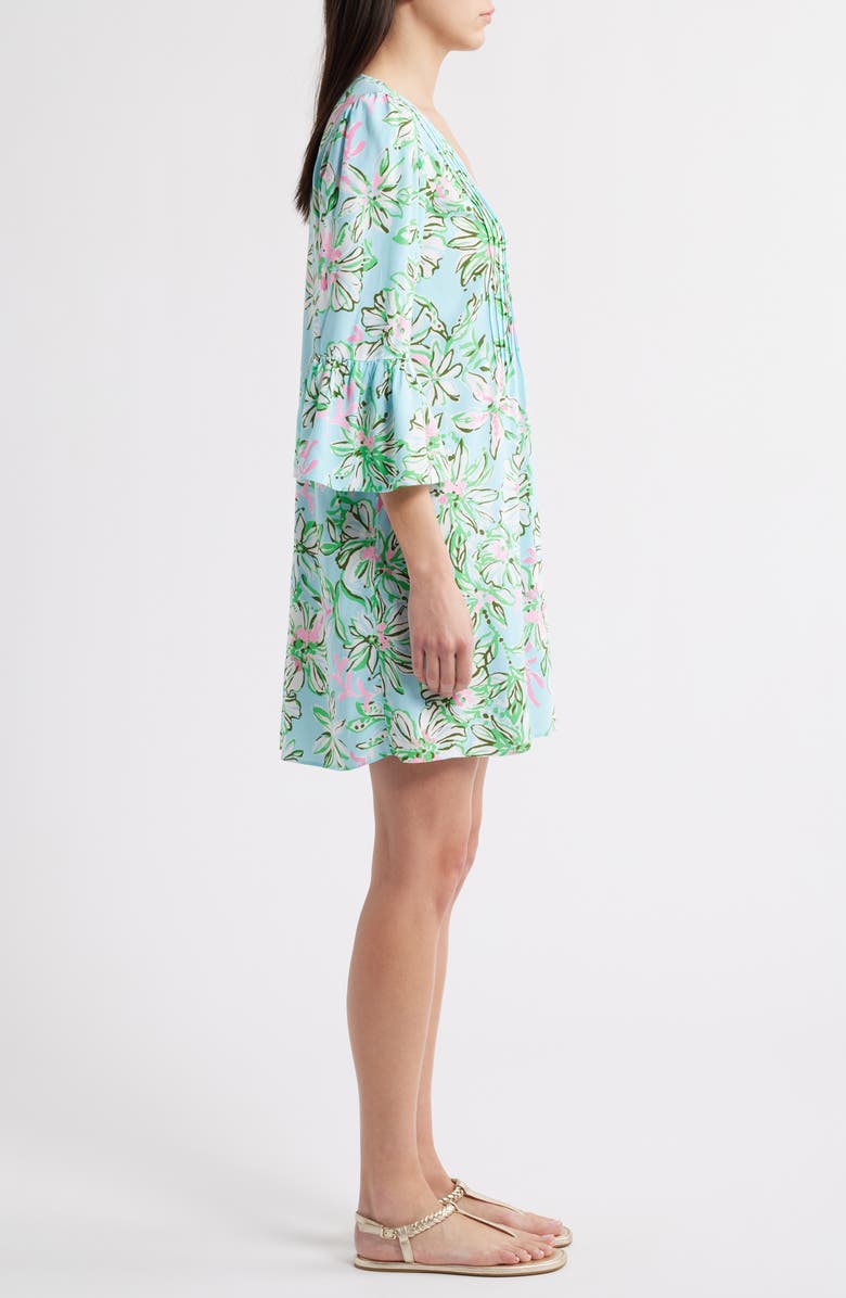 Lilly Pulitzer<sup>®</sup> Danika Floral Minidress, Alternate, color, Multi Sun Of A Bun