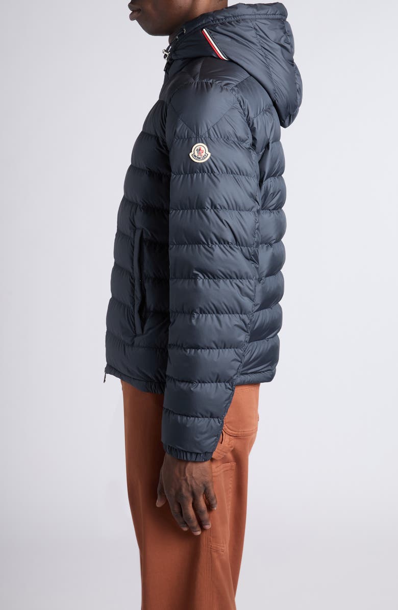 Moncler Vermeille Hooded Down Puffer Jacket, Alternate, color, Night Sky