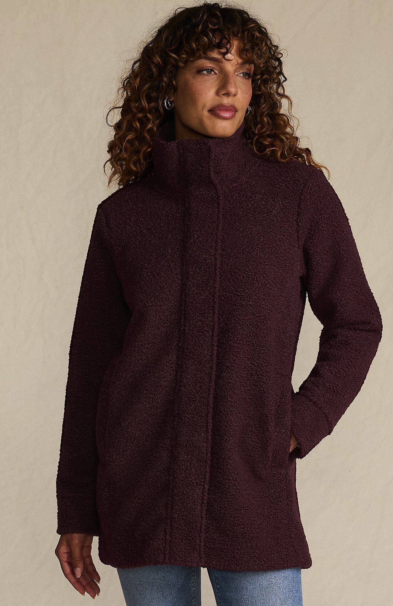 selected Lush Burgundy