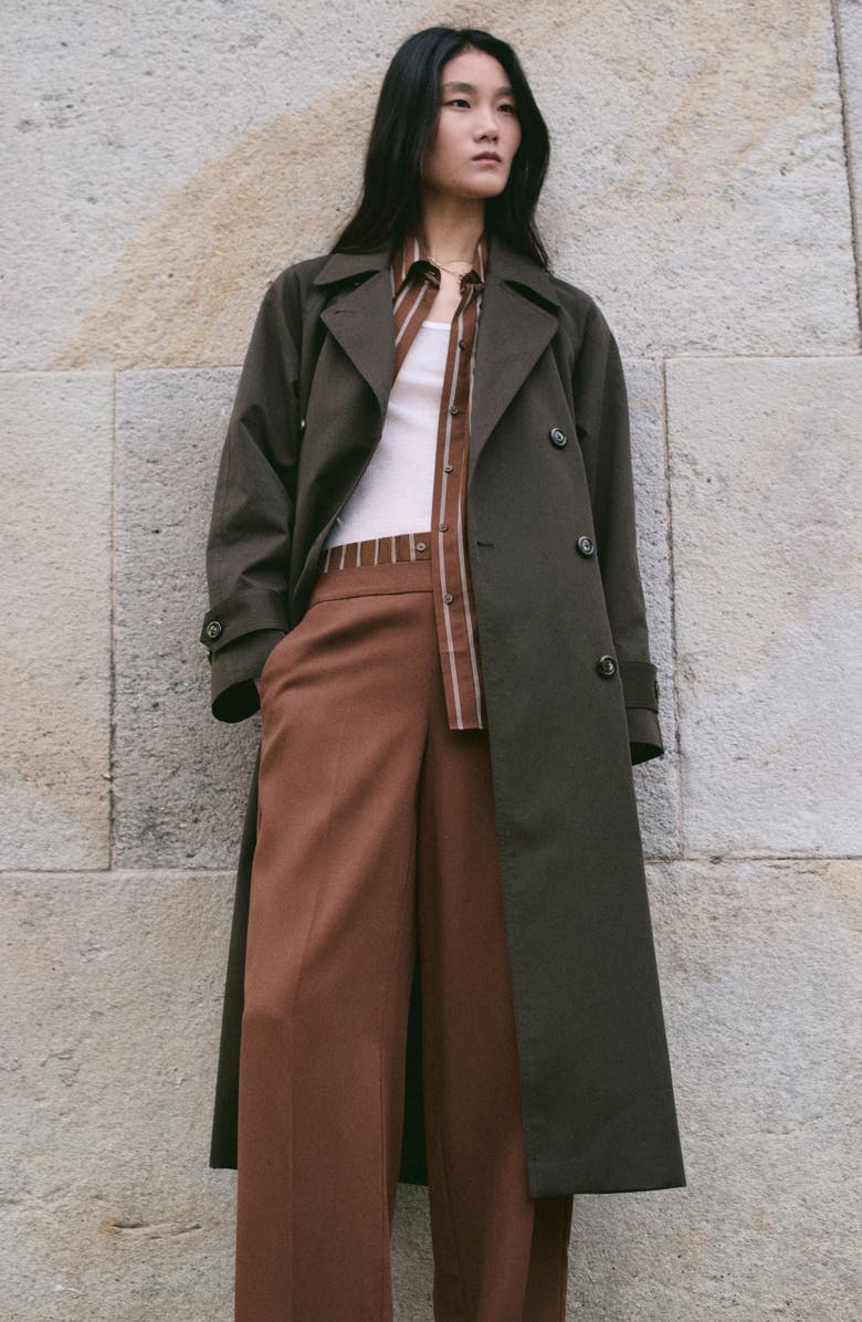 MANGO Wide Leg Pants, Alternate, color,