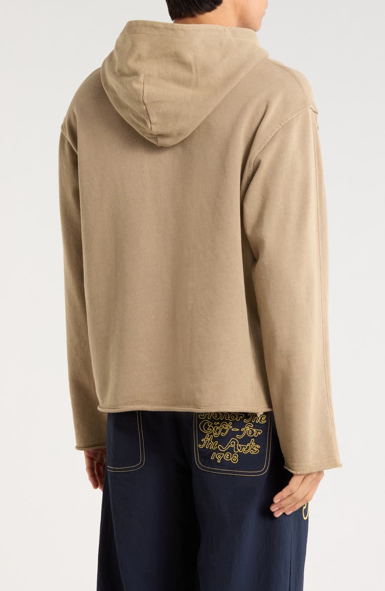 HONOR THE GIFT Vintage Embellished Hoodie, Alternate, color, Pebble