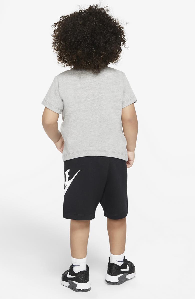 Nike Air Logo Graphic T-Shirt & Shorts Set, Alternate, color, 023Black