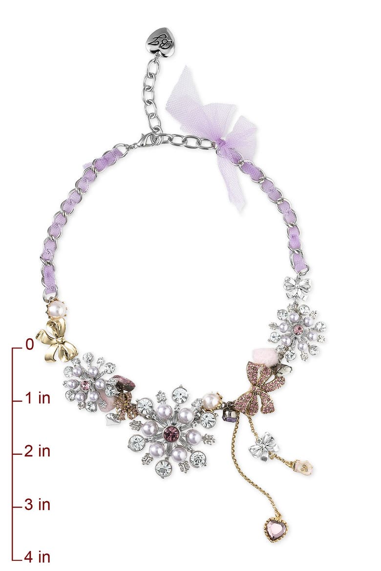 Snowflake Necklace, Alternate, color, SNOWFLAKE