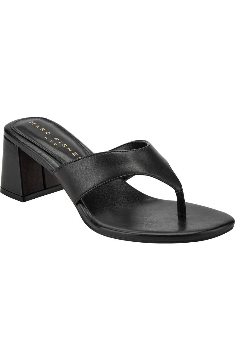 Marc Fisher LTD Arcee Sandal, Main, color, Black