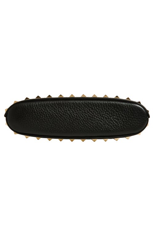 Valentino Garavani Mini Rockstud Leather Top Handle Bag