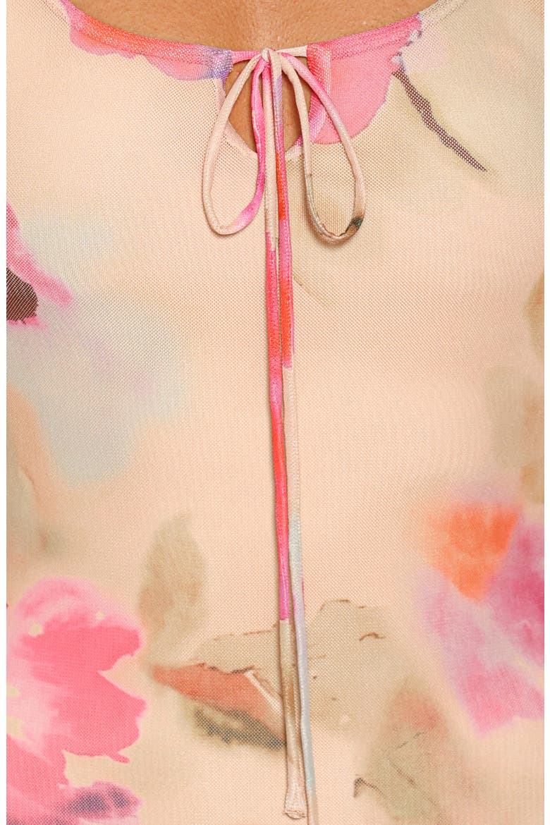 Avina Maxi Dress, Alternate, color, PINK FLORAL