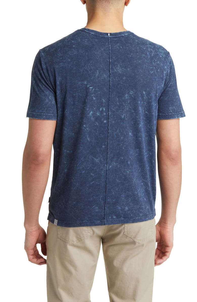 Stone Rose Acid Wash Pocket T-Shirt, Alternate, color, 