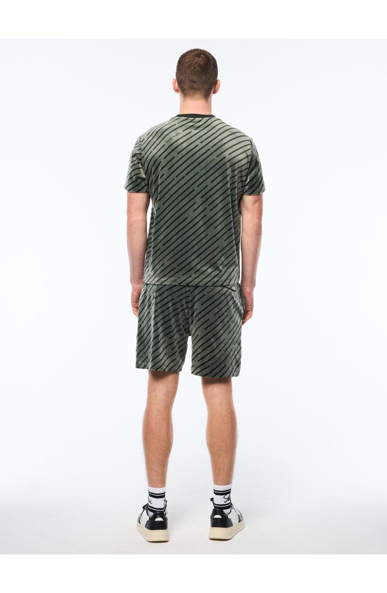 Sergio Tacchini Obliquo Velour T-shirt, Alternate, color, Agave Green